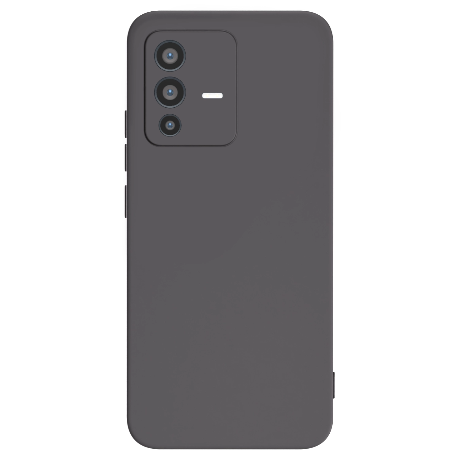 Picasee crna silikonska maskica za Vivo V23 5G - Vlastiti foto dizajn