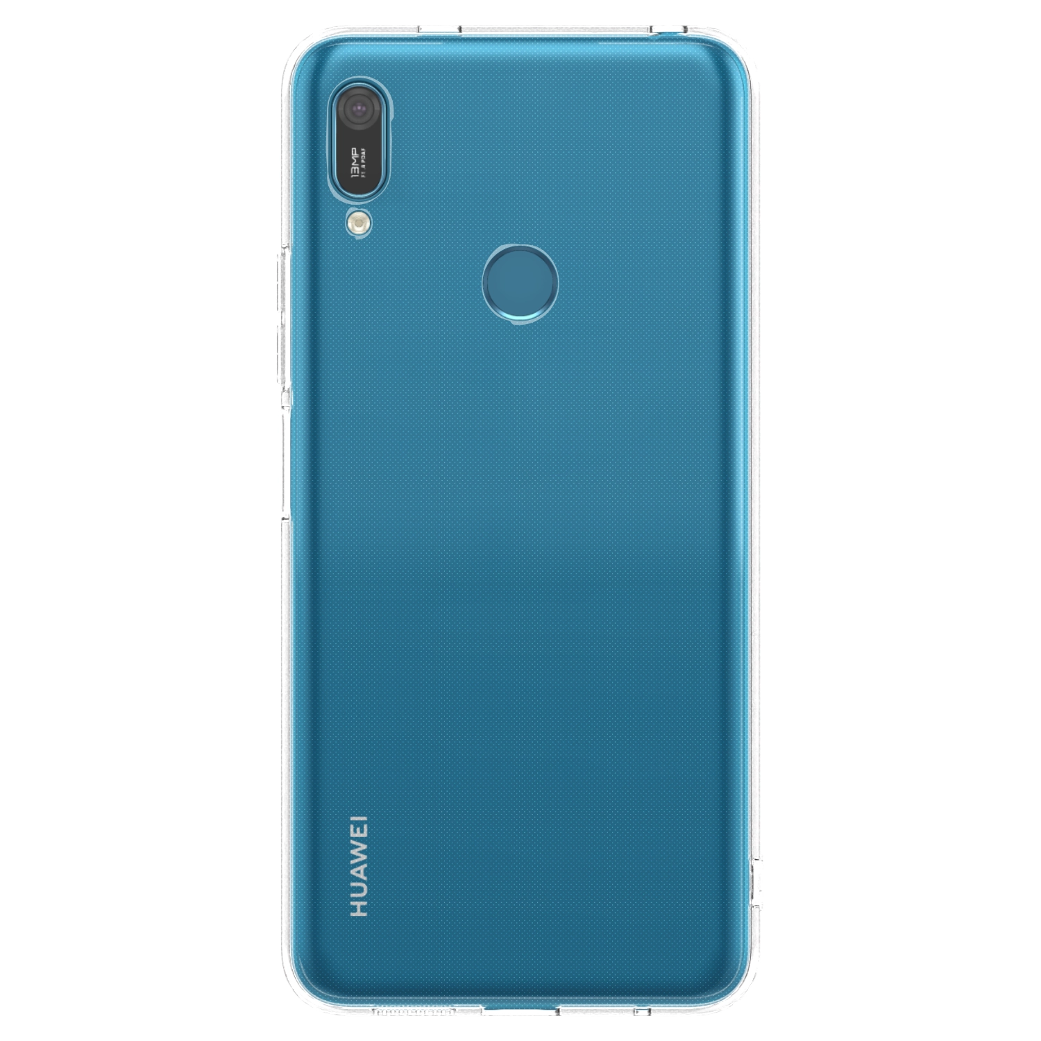 Picasee silikonska prozirna maskica za Huawei Y7 2019 - Vlastiti foto dizajn