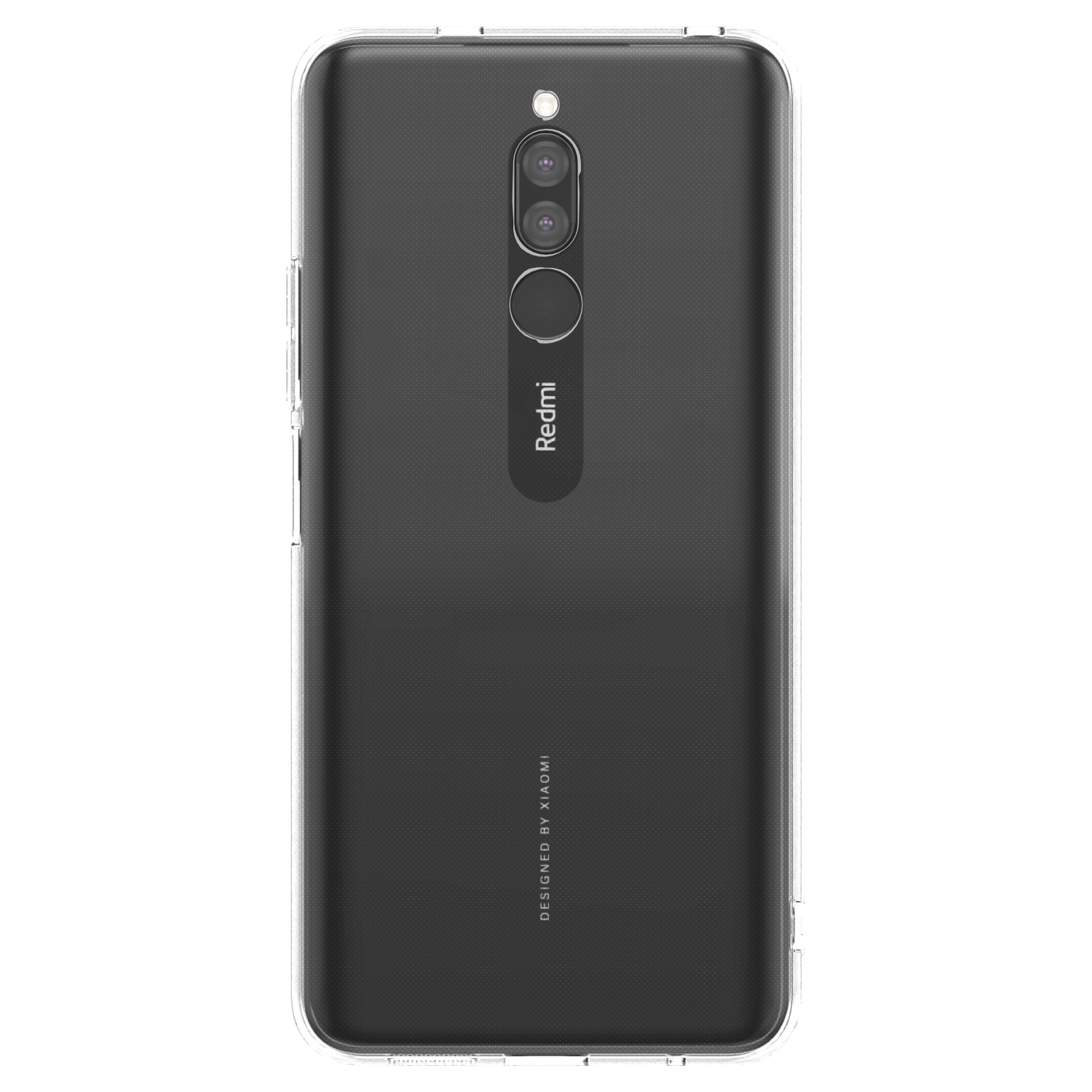 Picasee silikonska prozirna maskica za Xiaomi Redmi 8 - Vlastiti foto dizajn