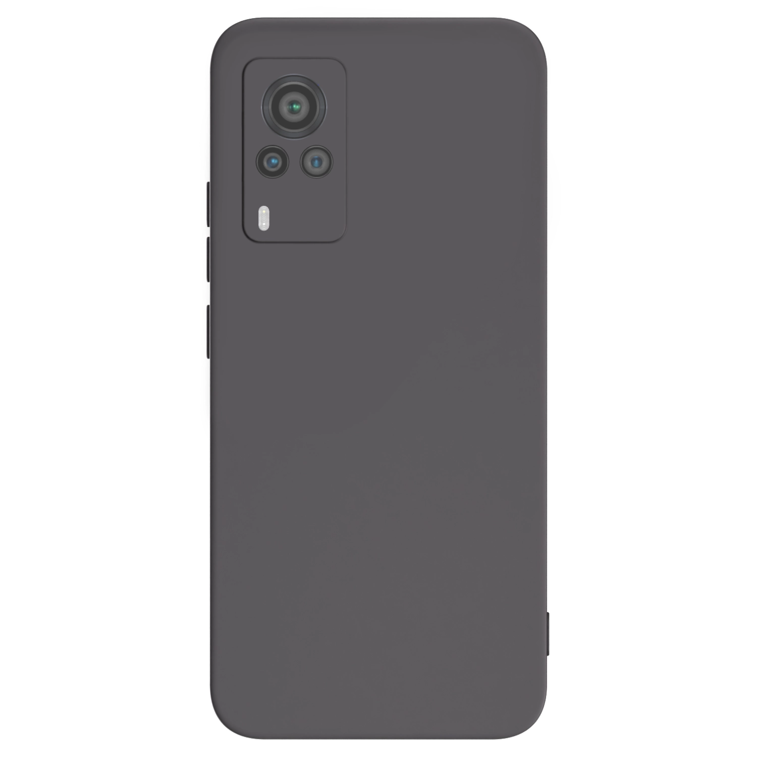 Picasee crna silikonska maskica za Vivo X60 Pro 5G - Vlastiti foto dizajn