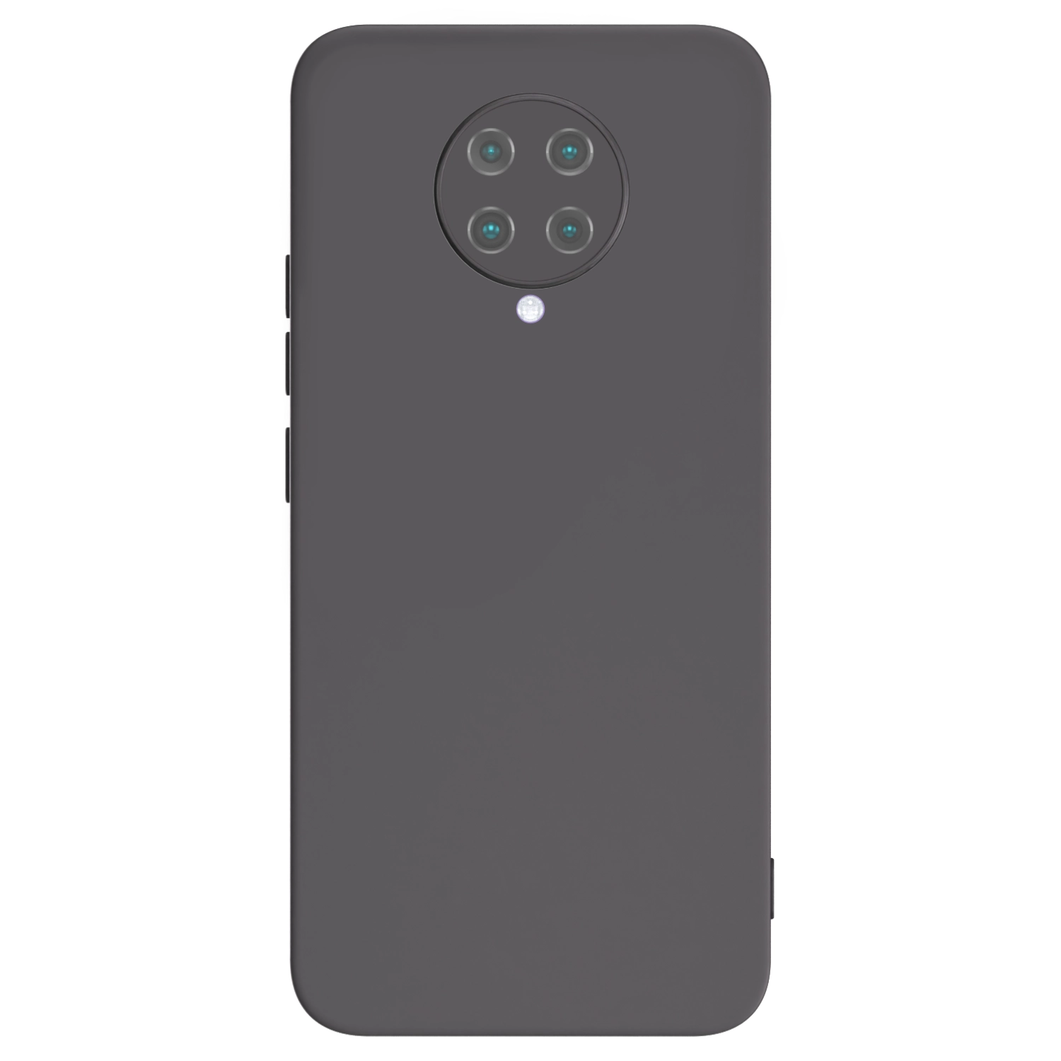 Picasee crna silikonska maskica za Xiaomi Poco F2 Pro - Vlastiti foto dizajn