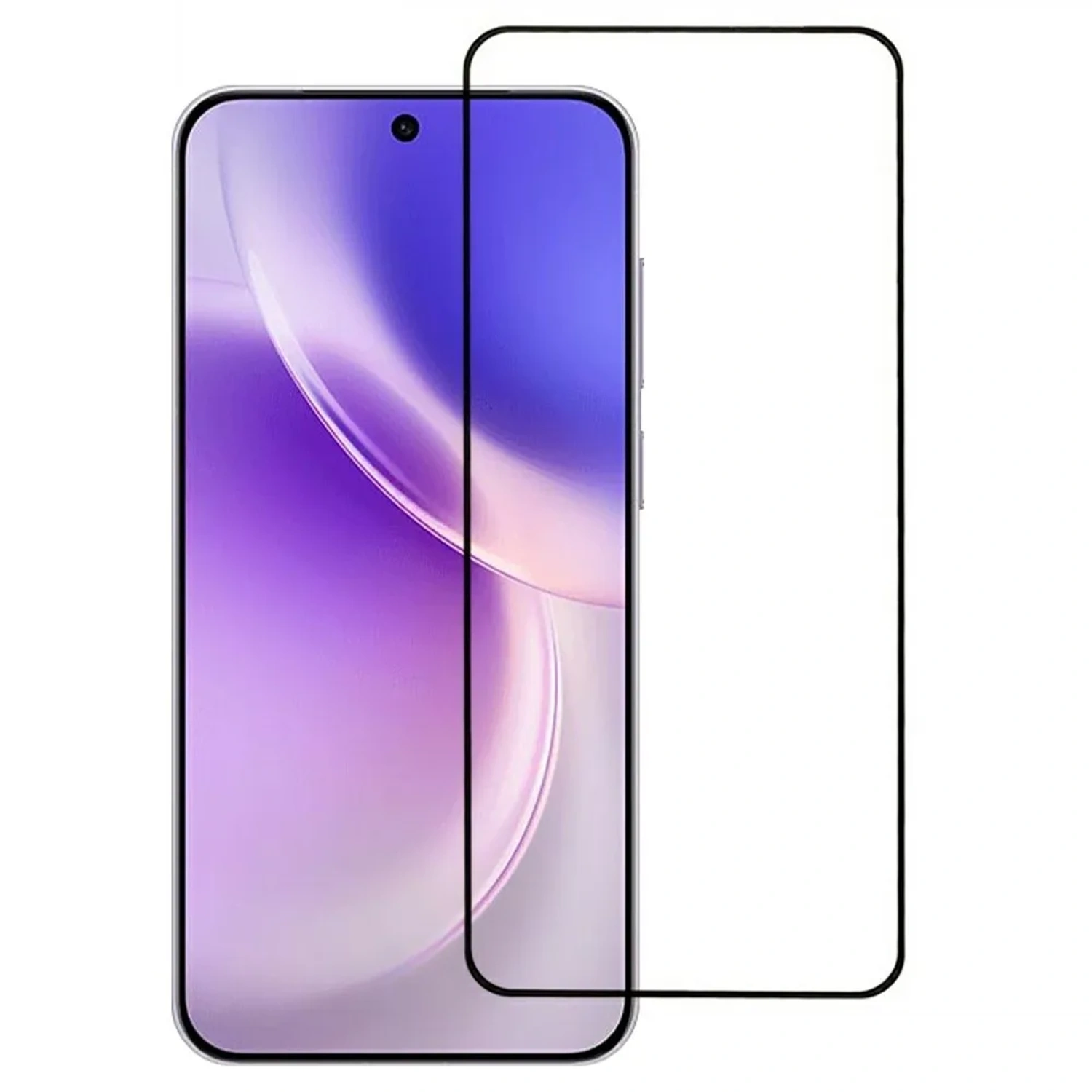 Picasee 3D zaštitno kaljeno staklo s okvirom za Vivo X300 Pro - crne boje