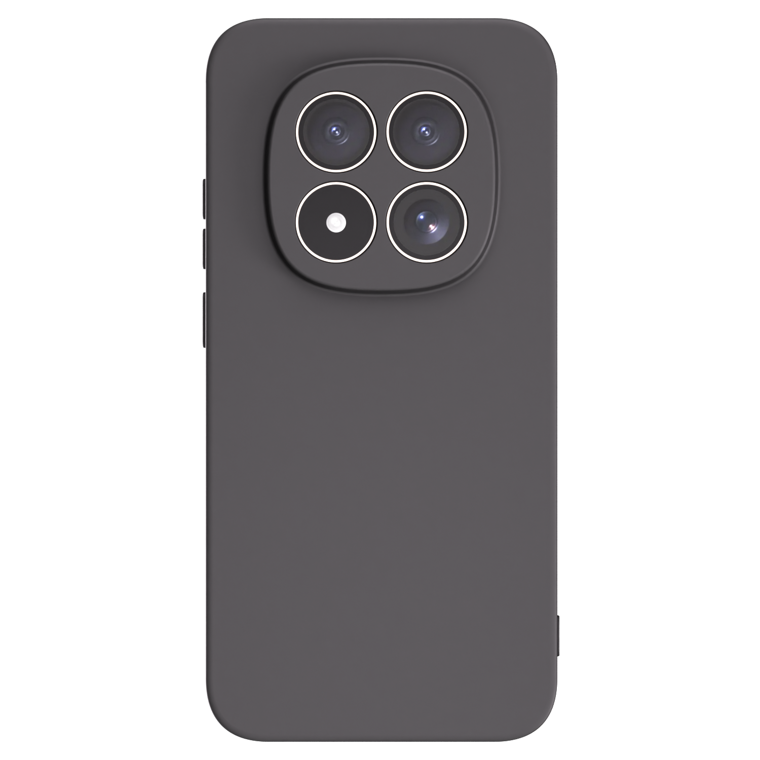 Picasee crna silikonska maskica za Xiaomi Redmi Note 15 Pro 5G - Vlastiti foto dizajn