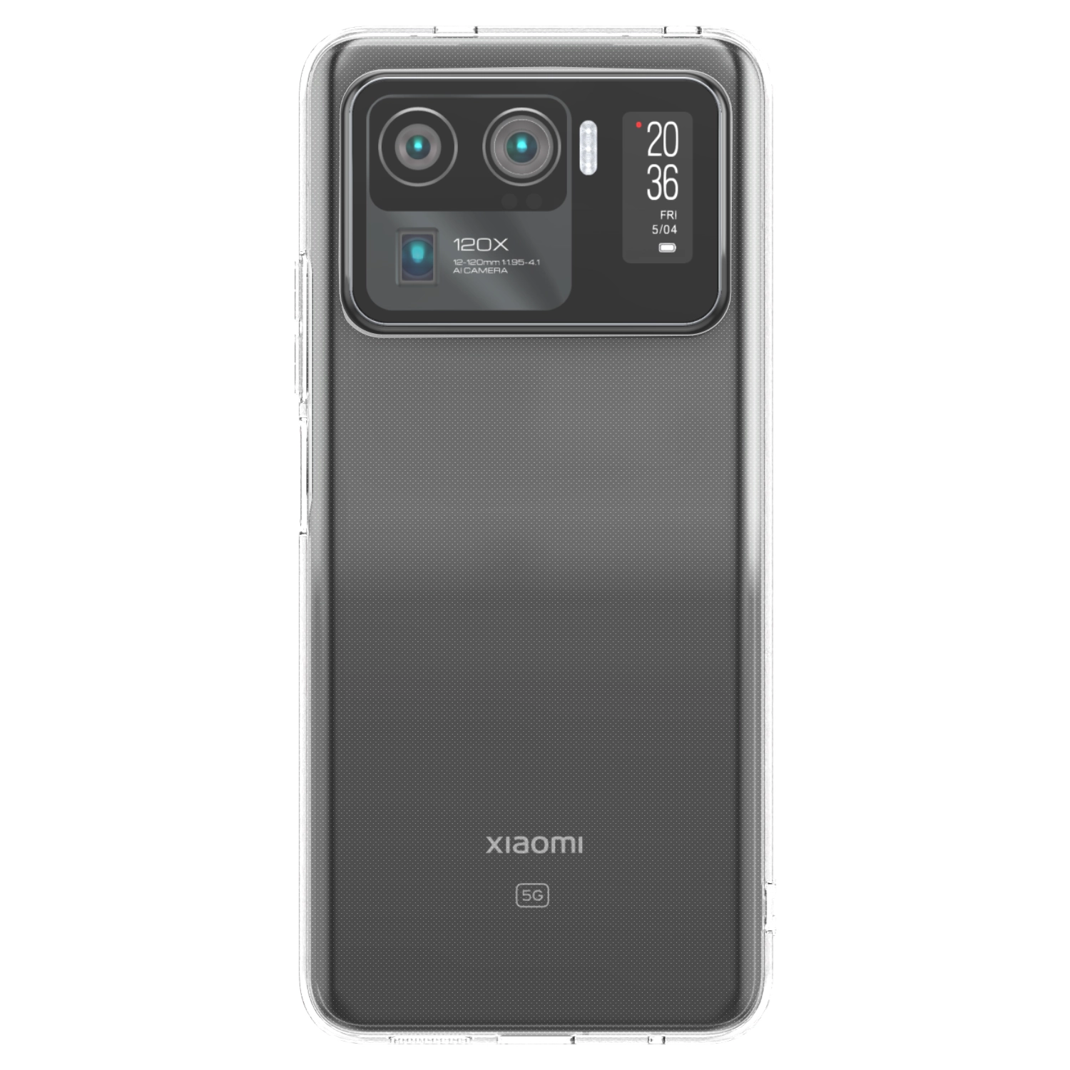 Picasee silikonska prozirna maskica za Xiaomi Mi 11 Ultra - Vlastiti foto dizajn