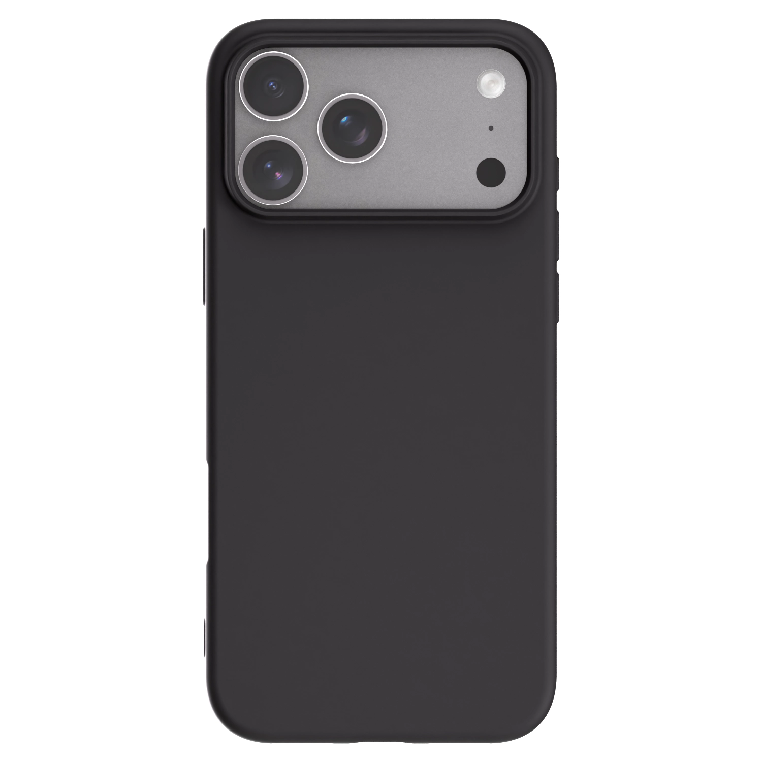 Picasee crna silikonska maskica za Apple iPhone 18 Pro Max - Vlastiti foto dizajn