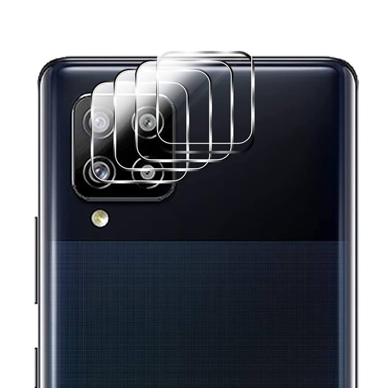 3x Picasee zaštitno staklo za zaštitu leće fotoaparata i kamere za Samsung Galaxy A42 A426B 2+1 gratis
