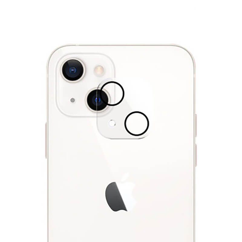 Picasee zaštitno staklo za zaštitu leće fotoaparata i kamere za Apple iPhone 13 mini