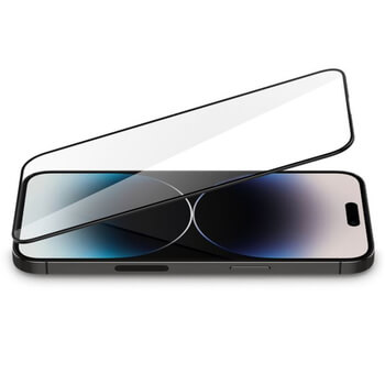 3x Picasee 3D zaštitno kaljeno staklo s okvirom za Apple iPhone 16 Pro Max - crne boje - 2+1 gratis