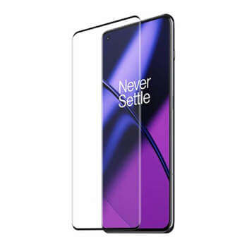 3x 3D zaštitno staklo sa savijenim rubovima za OnePlus 11 5G - crne boje
