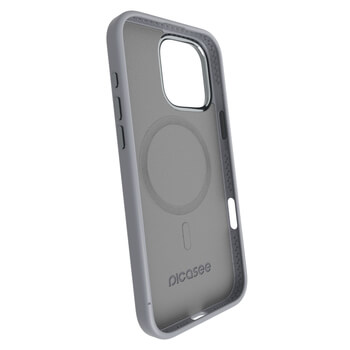 Picasee Premium case s MagSafe pro za Apple iPhone 16 Pro Max - Personalizirano graviranje - Sivo