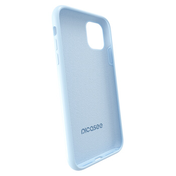 Picasee Liquid case Apple iPhone X/XS - Personalizirano graviranje - Plava