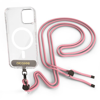 Cross-body phone strap - Ružičasta