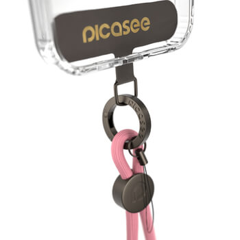 Picasee Cross-body phone strap - Ružičasta