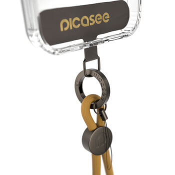 Picasee Cross-body phone strap - Zlato