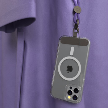 Picasee Cross-body phone strap - ljubičasta