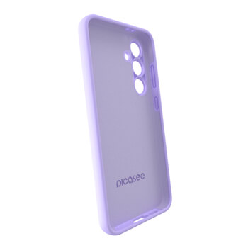 Picasee Liquid case Samsung Galaxy S24 FE S721B - Personalizirano graviranje - ljubičasta