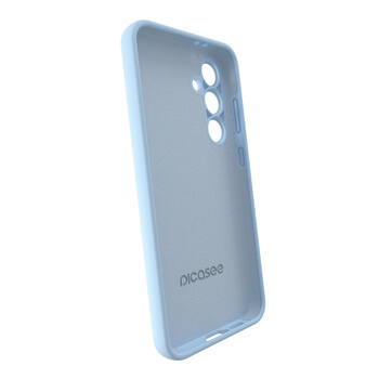 Picasee Liquid case Samsung Galaxy S24 FE S721B - Personalizirano graviranje - Plava