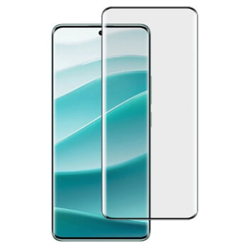 3x Picasee 3D zaštitno kaljeno staklo s okvirom za Xiaomi Redmi Note 14 Pro 4G - crne boje - 2+1 gratis
