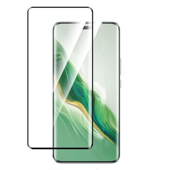 3D zaštitno staklo sa savijenim rubovima za Honor Magic7 Pro 5G - crne boje