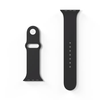 Picasee Remen s graviranjem Apple Watch 45 mm (9.series) - Crna