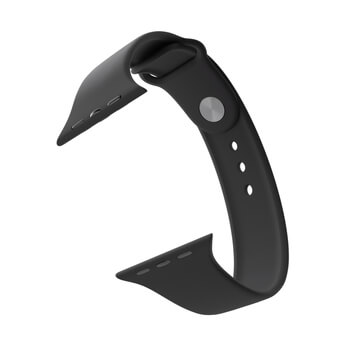 Picasee Remen s graviranjem Apple Watch 45 mm (7.series) - Crna