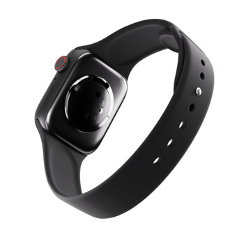 Picasee Remen s graviranjem Apple Watch 45 mm (9.series) - Crna
