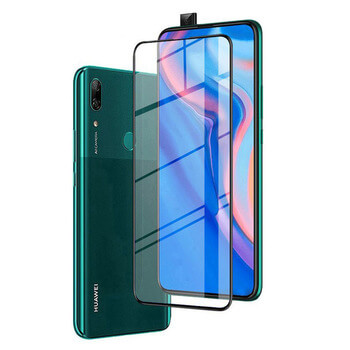 Picasee 3D zaštitno kaljeno staklo s okvirom za Huawei P Smart Z - crne boje