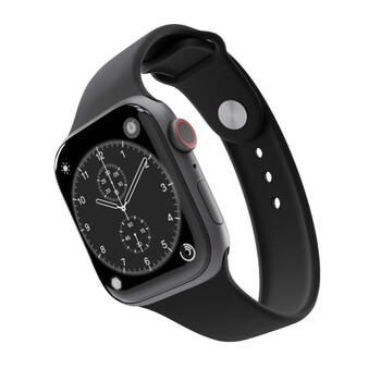 Remen s graviranjem Apple Watch 44 mm (6.series) - Crna