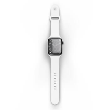 Picasee Remen s graviranjem Apple Watch 45 mm (9.series) - Bijela
