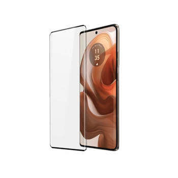 Picasee 3D zaštitno kaljeno staklo s okvirom za Motorola Edge 60 Fusion - crne boje
