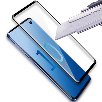 3x 3D zaštitno staklo sa savijenim rubovima za Samsung Galaxy S10e G970 - crne boje