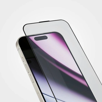 Picasee 3D zaštitno kaljeno staklo s okvirom za Apple iPhone 17 - crne boje