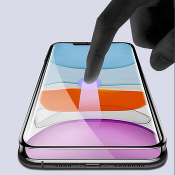 Picasee 3D zaštitno kaljeno staklo s okvirom za Apple iPhone 11 Pro - crne boje