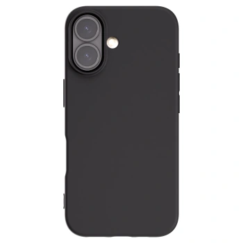 Picasee crna silikonska maskica za Apple iPhone 16 - Vlastiti foto dizajn