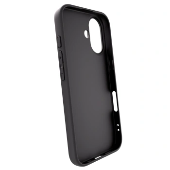 Picasee crna silikonska maskica za Apple iPhone 16 - Noir