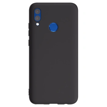 Picasee crna silikonska maskica za Honor 10 Lite - Vlastiti foto dizajn