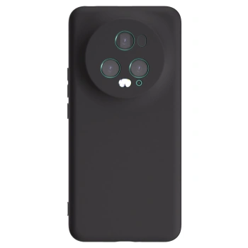Picasee crna silikonska maskica za Honor Magic5 Pro - Vlastiti foto dizajn