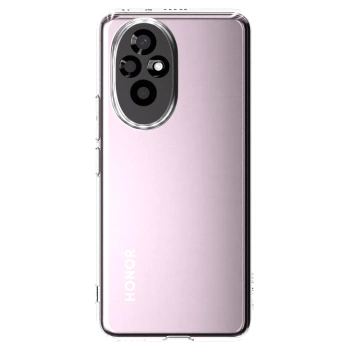 Picasee silikonska prozirna maskica za Honor 200 Pro 5G - Vlastiti foto dizajn
