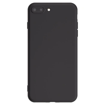 Picasee crna silikonska maskica za Apple iPhone 7 Plus - Vlastiti foto dizajn