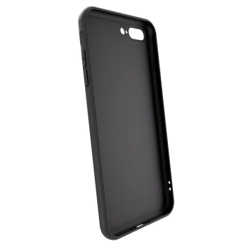 Picasee crna silikonska maskica za Apple iPhone 8 Plus - SORRY