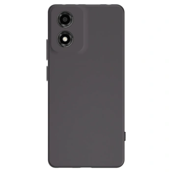 Picasee crna silikonska maskica za Motorola Moto E14 - Vlastiti foto dizajn