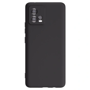 Picasee crna silikonska maskica za Motorola Moto G72 - Vlastiti foto dizajn