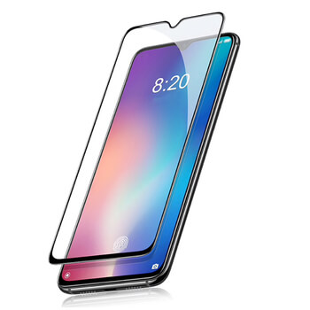 Picasee 3D zaštitno kaljeno staklo s okvirom za Xiaomi Mi 9 Lite - crne boje