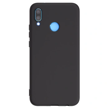 Picasee crna silikonska maskica za Huawei P20 Lite - Vlastiti foto dizajn