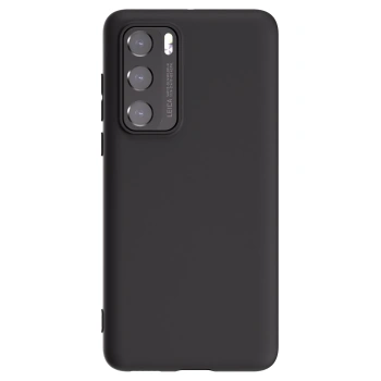 Picasee crna silikonska maskica za Huawei P40 - Vlastiti foto dizajn