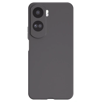 Picasee crna silikonska maskica za Honor 90 Lite 5G - Vlastiti foto dizajn