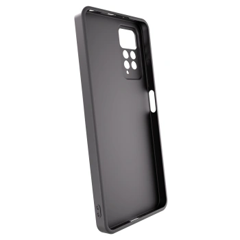 Picasee crna silikonska maskica za Xiaomi Redmi Note 11 - Dark Racer