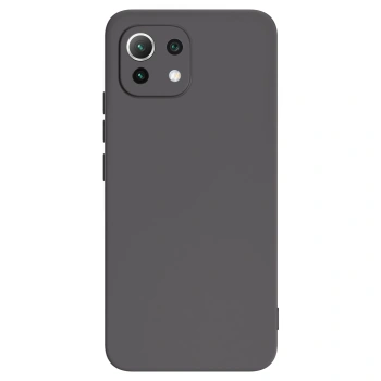 Picasee crna silikonska maskica za Xiaomi Mi 11 Lite - Vlastiti foto dizajn