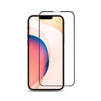 3x 3D kaljeno staklo s okvirom za Apple iPhone 17e - crne boje