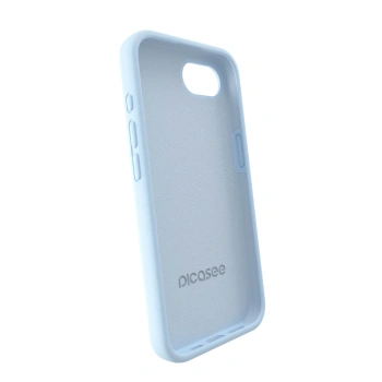 Picasee Liquid case Apple iPhone 17e - Personalizirano graviranje - Plava